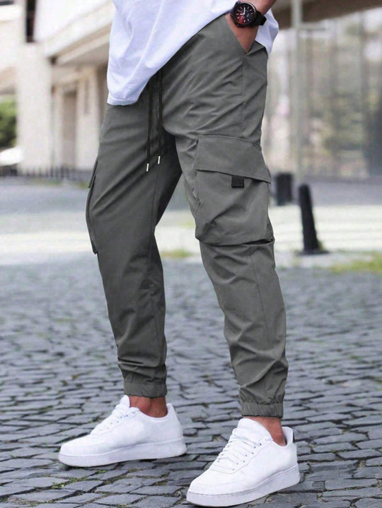 Herren technische Travel-Joggerhose mit integriertem Sicherheitsfach elastischem Tunnelzugbund und wasserabweisender Beschichtung Shop Nory