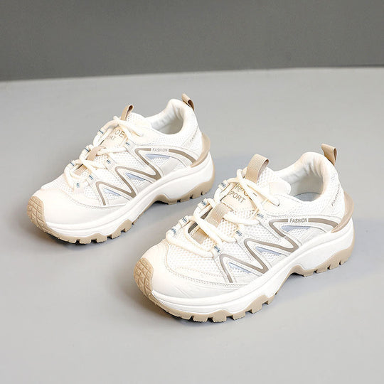 Damen Sportliche Wanderschuhe mit atmungsaktiver Mesh-Oberfläche und rutschfester Laufsohle Shopnory