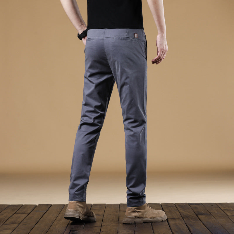 Herren Locker geschnittene Baumwoll-Chino mit Komfortbund und dezentem Stretch Shop Nory