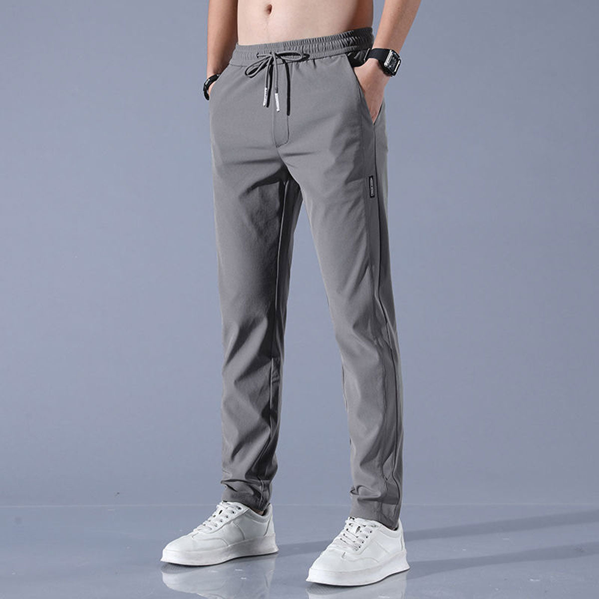 Schnelltrocknende Hose mit Kordelzug