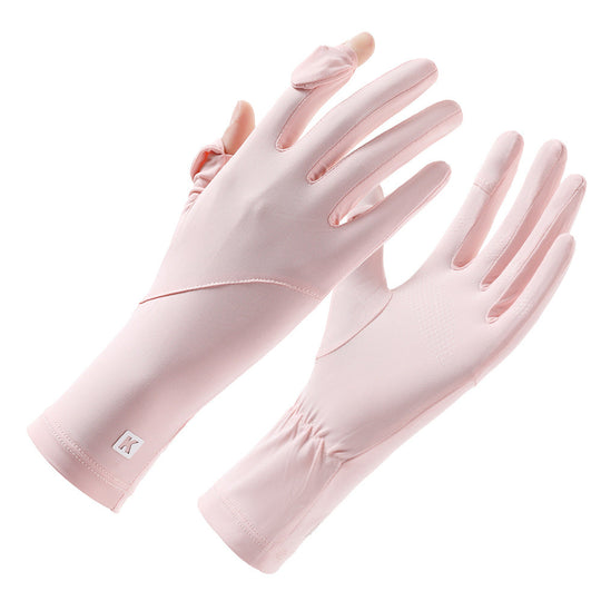 Sonnenschirm Eis Seide Handschuhe
