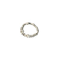 Damen Designer-Ring mit einzigartigem Textur- und Perlen-Design Shop Nory