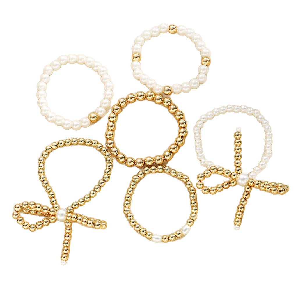 Damenarmreif mit eleganten Perlen- und Metallakzenten Shop Nory