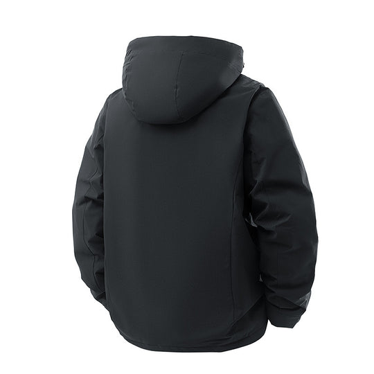 Herren Kapuzen-Parka mit technischer Wetterschutzmembran, isolierter Steppfüllung und Utility-Taschen Shop Nory