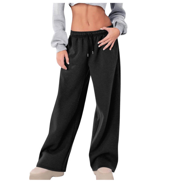 Damen nan weite High-Waist Relaxhose mit Kordelzug und verdeckten Seitentaschen Shop Nory
