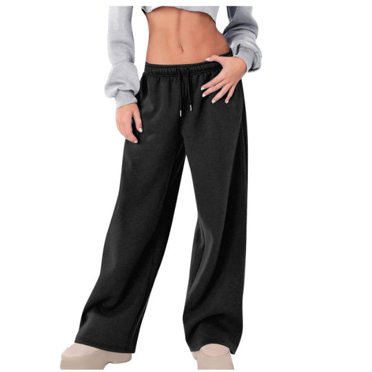 Damen nan weite High-Waist Relaxhose mit Kordelzug und verdeckten Seitentaschen Shop Nory