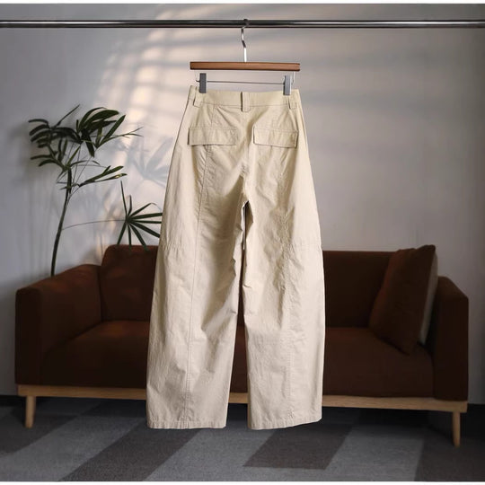 Damen Hoch taillierte Stoffhose Shop Nory