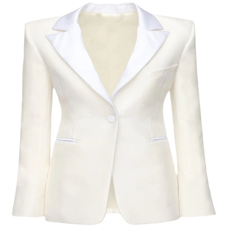 Damen Strukturierter Schulterblazer im Retro‑Tailoring Shop Nory