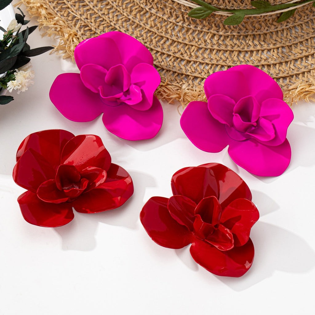 Damen Haaraccessoires aus hochwertigem Silikon mit kunstvollem Blütenmotiv Shop Nory