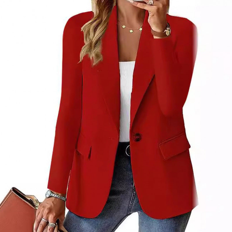 Damen Moderner Tailored Blazer mit elegante Knopfdetails