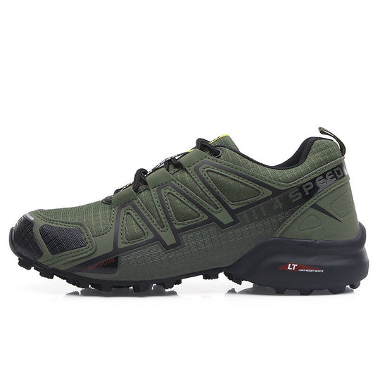 Damen Outdoor-Laufschuhe mit rutschfester Profilsohle und atmungsaktivem Obermaterial