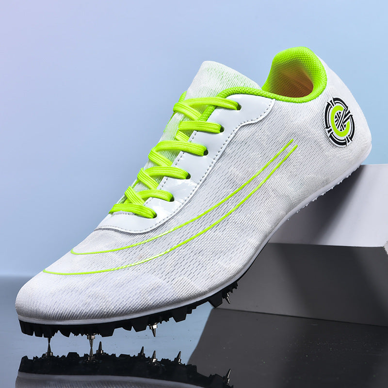 Damen Hochgeschwindigkeits-Leichtathletikschuhe mit optimiertem Spike-Design