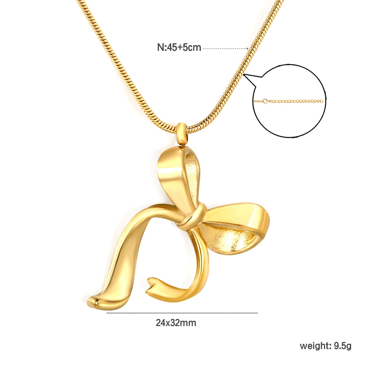Damen Halskette mit herzförmigem Anhänger und flexiblem Verlängerungsverschluss Shop Nory