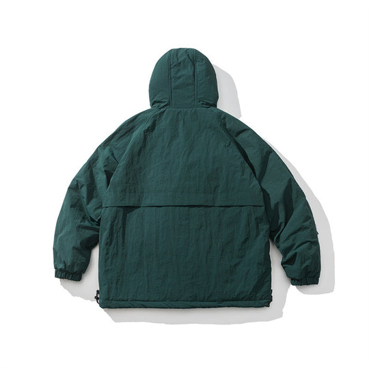 Unisex Leichtgewichtige Boxy‑Isolationsjacke mit Kapuze und regulierbarem Saum Shop Nory