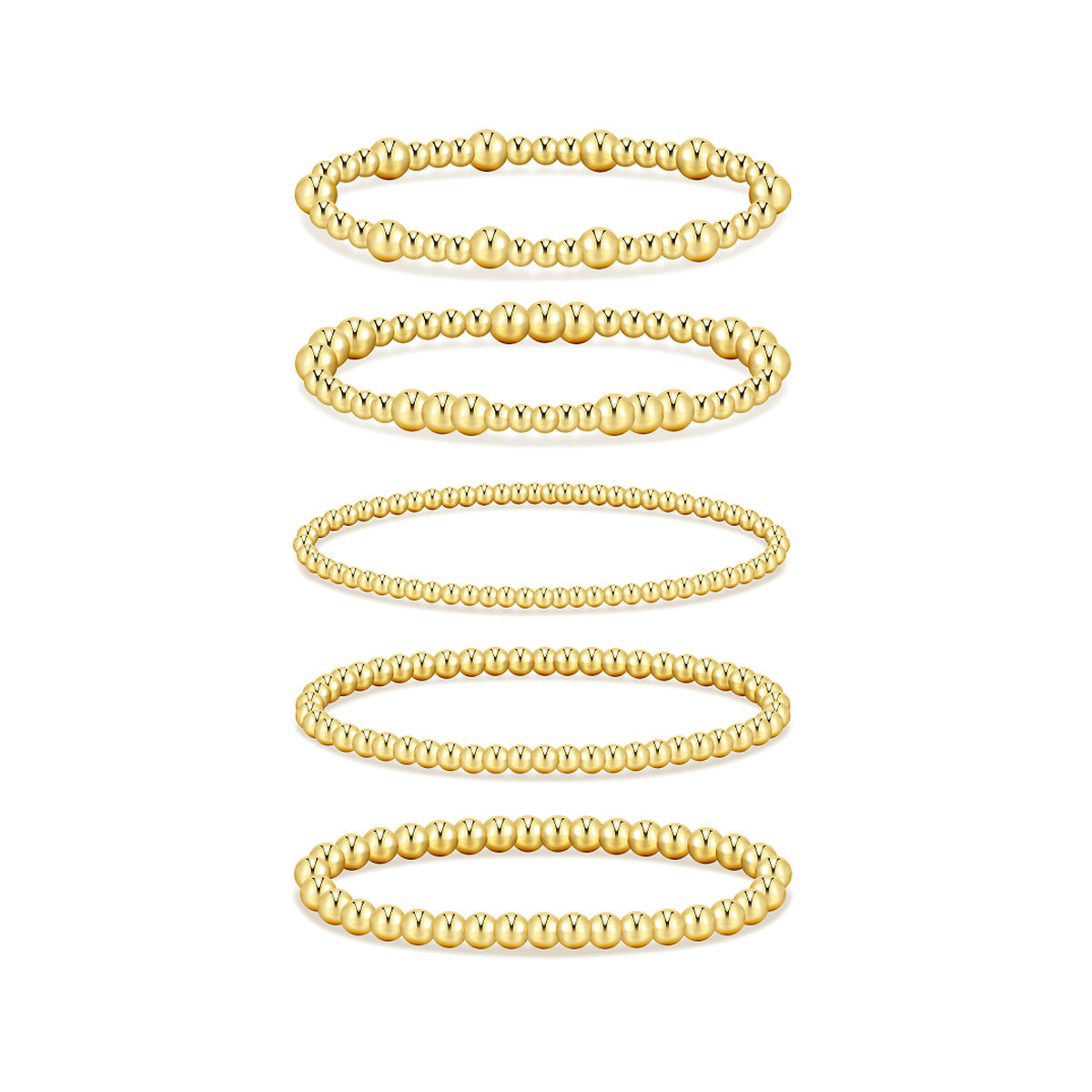 Damen Armreif-Set mit elegantem Kugeldesign Shop Nory