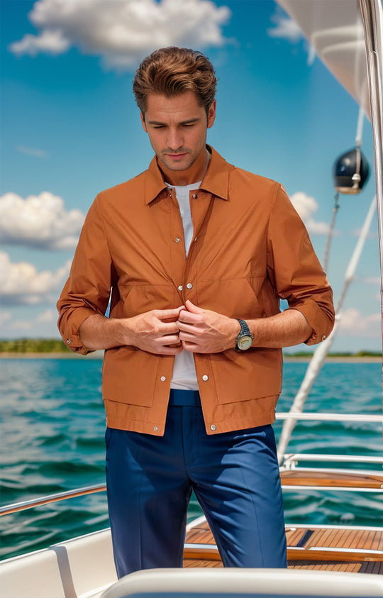 Herren leichte Outdoor-Jacke