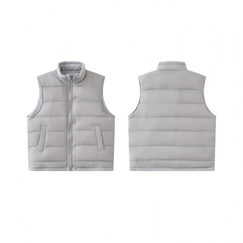 Unisex Leichte gesteppte Thermo‑Weste mit Stehkragen und Reißverschluss Shop Nory