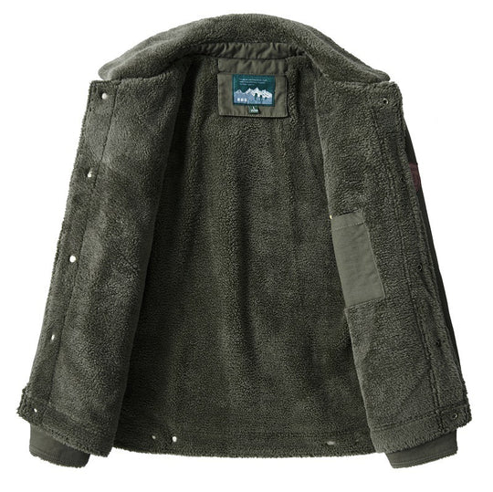 Herren Warm gefütterte Utility-Jacke Shop Nory