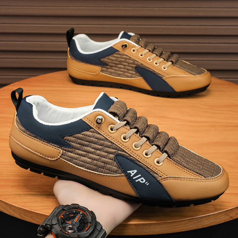Herren Gewebter Low-Top Sneaker mit leichter Profilsohle und Panel-Details Shop Nory