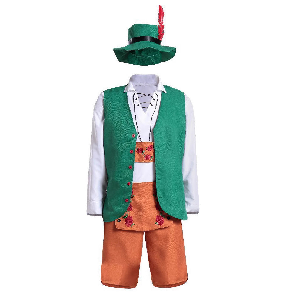 Damen nan traditionelles Dirndlkleid mit Schürze und geschnürtem Mieder Shop Nory