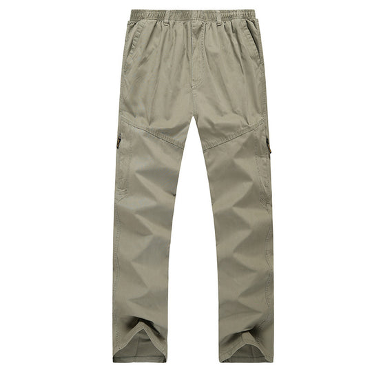 Herren Cargohose mit elastischem Bund, multifunktionalen Utility‑Taschen und geradem Schnitt Shop Nory