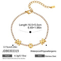 Damen Armband mit personalisierten Buchstaben aus hypoallergenem Edelstahl Shop Nory