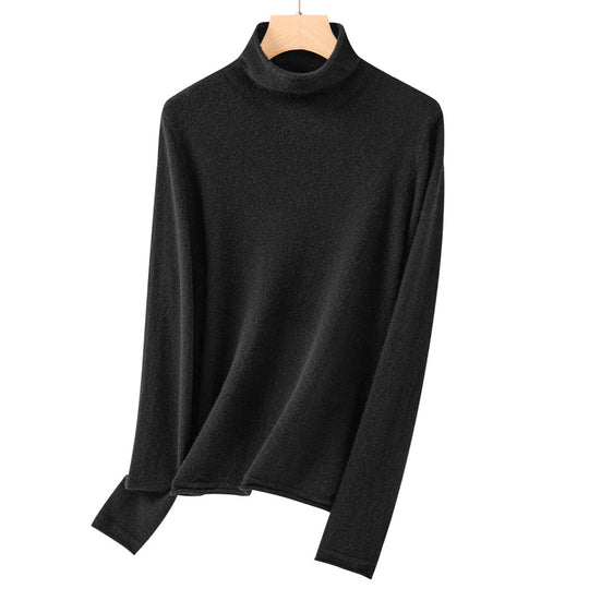 Damen Feiner Rollkragenpullover aus ultraleichtem Feinstrick mit schlanker Silhouette Shop Nory