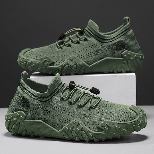 Damen Sportliche Wasserschuhe mit rutschfester Sohle und elastischem Snürsystem Shopnory