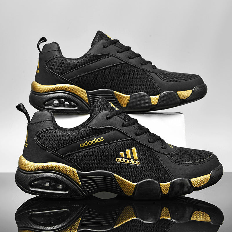 Herren Fashion-Sneaker im Retro-Chunky-Design mit Luftkissen-Ferse und atmungsaktivem Mesh Shopy Nory