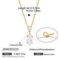 Damen Halskette mit elegantem Smart-Cut-Anhänger aus hypoallergenem Edelstahl Shop Nory