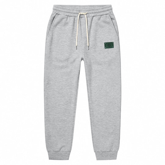 Herren Minimalistische Fleece-Jogginghose mit elastischem Tunnelzug und schmalen Bündchen Shop Nory