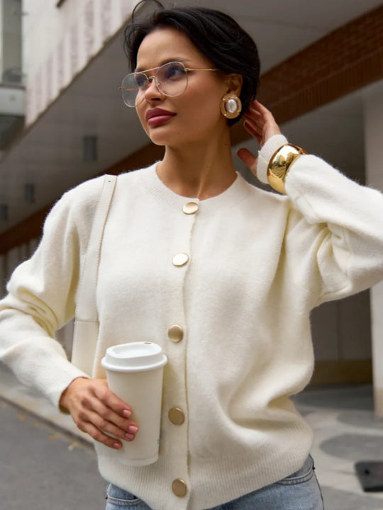 Damen Glamouröser Strickcardigan Shop Nory