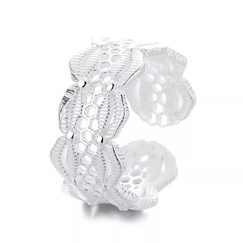 Damen Vintage Spitzenring Shop Nory