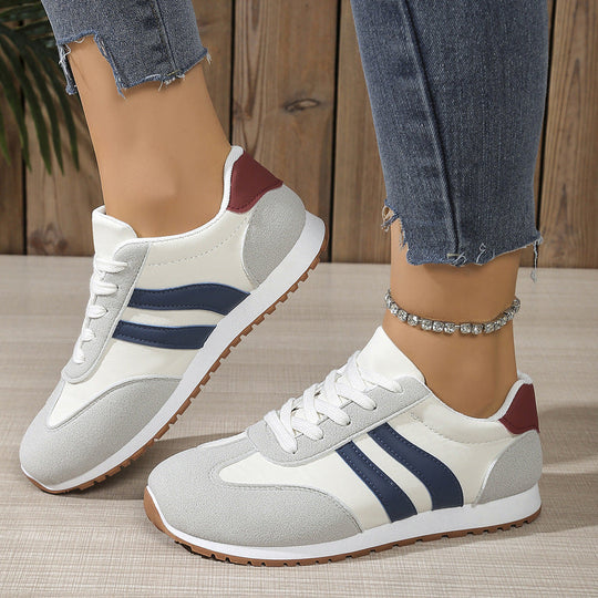 Damen Freizeitsneaker mit atmungsaktivem Obermaterial und rutschfester Sohle