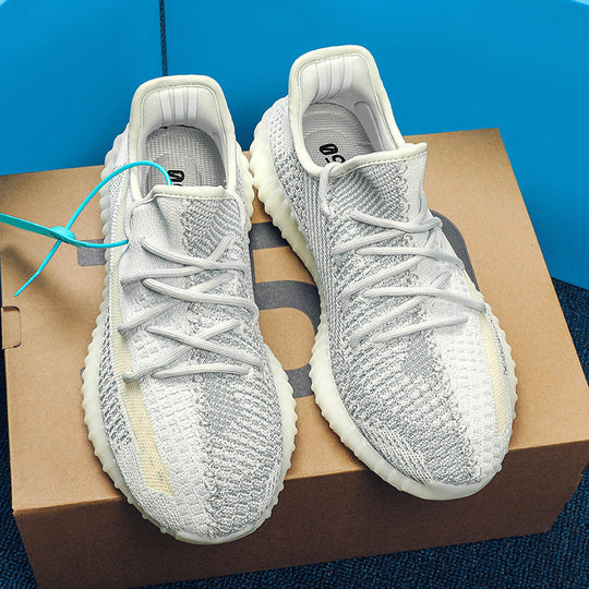 Damen Hochleistungs-Laufschuhe mit atmungsaktiver Strickoberfläche und rutschfester Sohle Shopnory