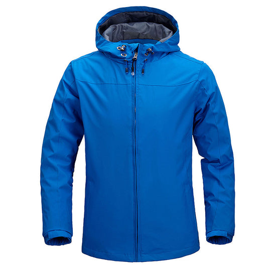 Unisex Leichte packbare Regen- und Windjacke mit verstellbarer Kapuze und atmungsaktivem Futter Shop Nory