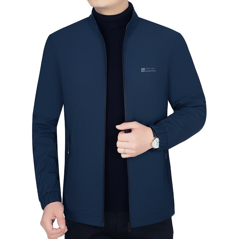 Herren Stehkragen-Jacke mit wärmendem Teddyfutter und Reißverschluss Shop Nory