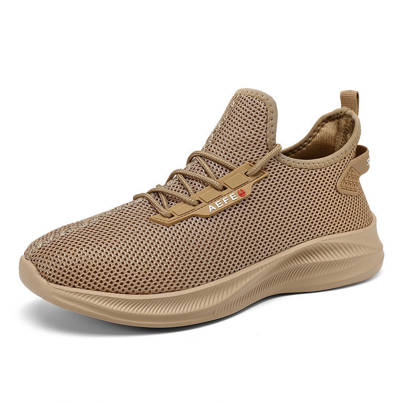 Damen Atmungsaktive Lauf Sneakers mit flexiblem Netzdesign Shopnory