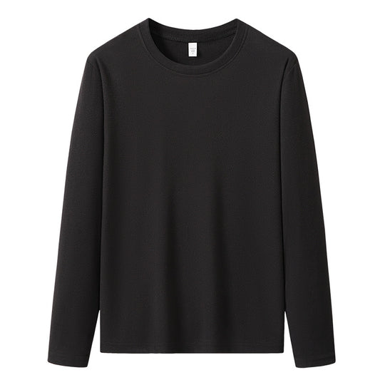 Herren Langärmeliges Rundhals-Basicsweatshirt aus weichem Baumwollmix Shop Nory