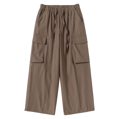 Damen Culotte-Cargo Bermudas im Utility-Look mit elastischem Tunnelzugbund und großen Pattentaschen Shop Nory