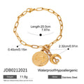Damen Armband aus hypoallergenem Edelstahl mit künstlerischen Anhängern Shop Nory