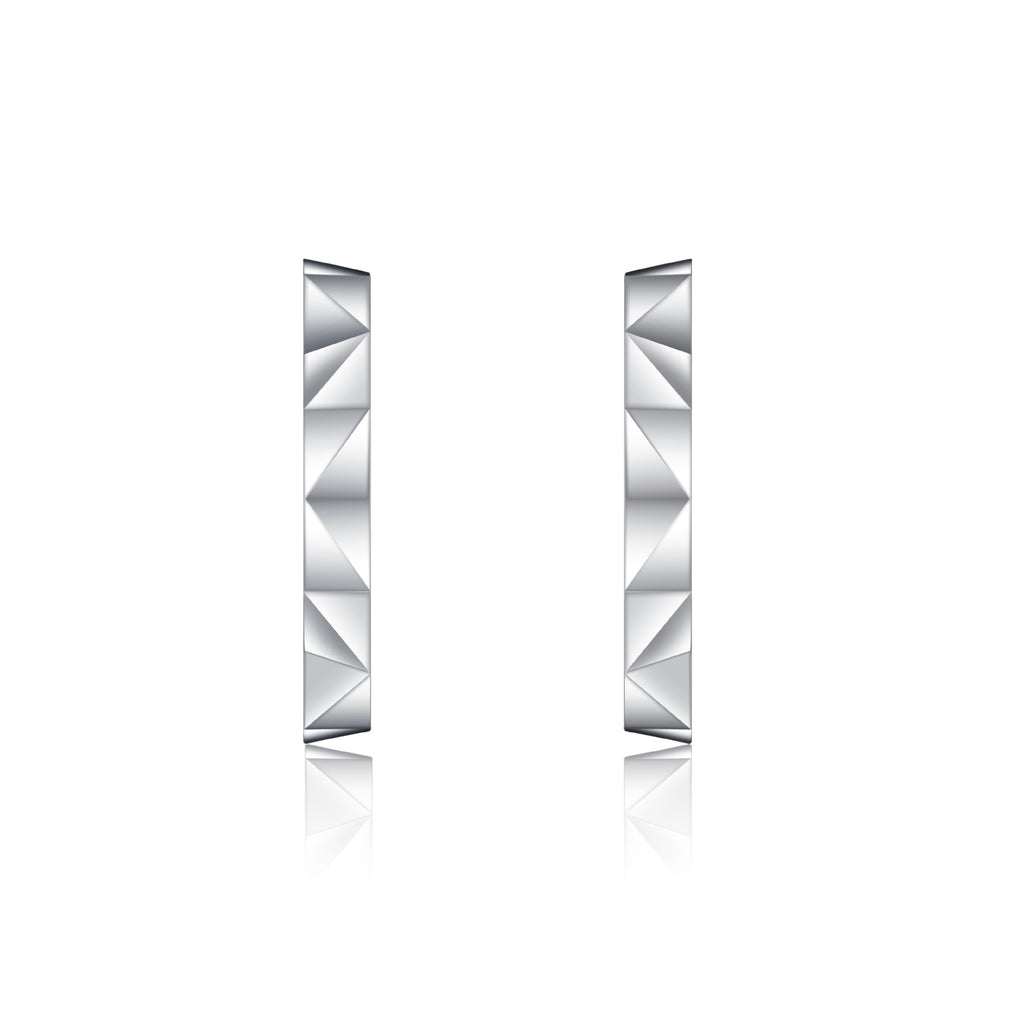 Damen Ohrstecker mit modernem geometrischem Design Shop Nory