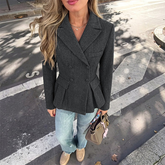 Damen Elegante Blazerjacke Shop Nory