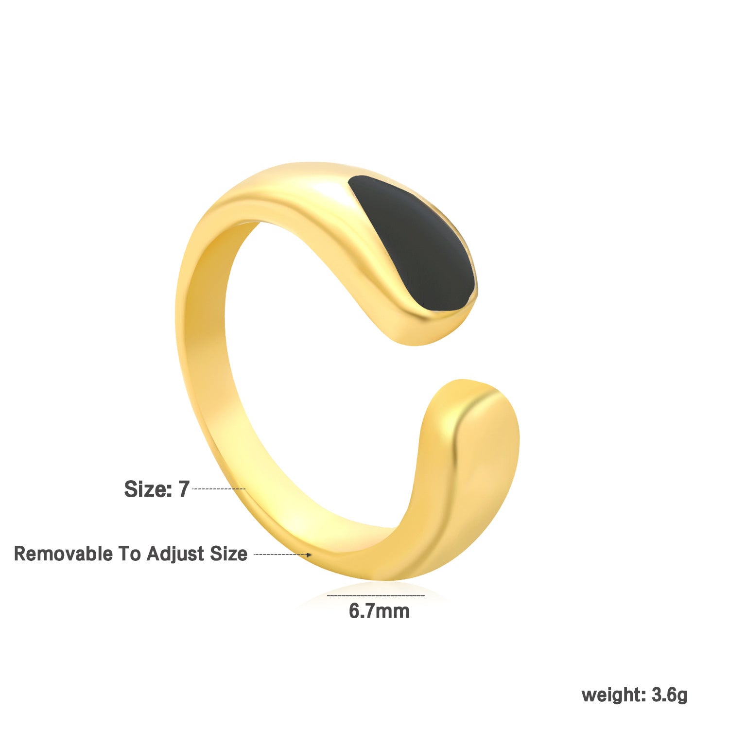 Damen Ring mit einzigartigem strukturiertem Design Shop Nory