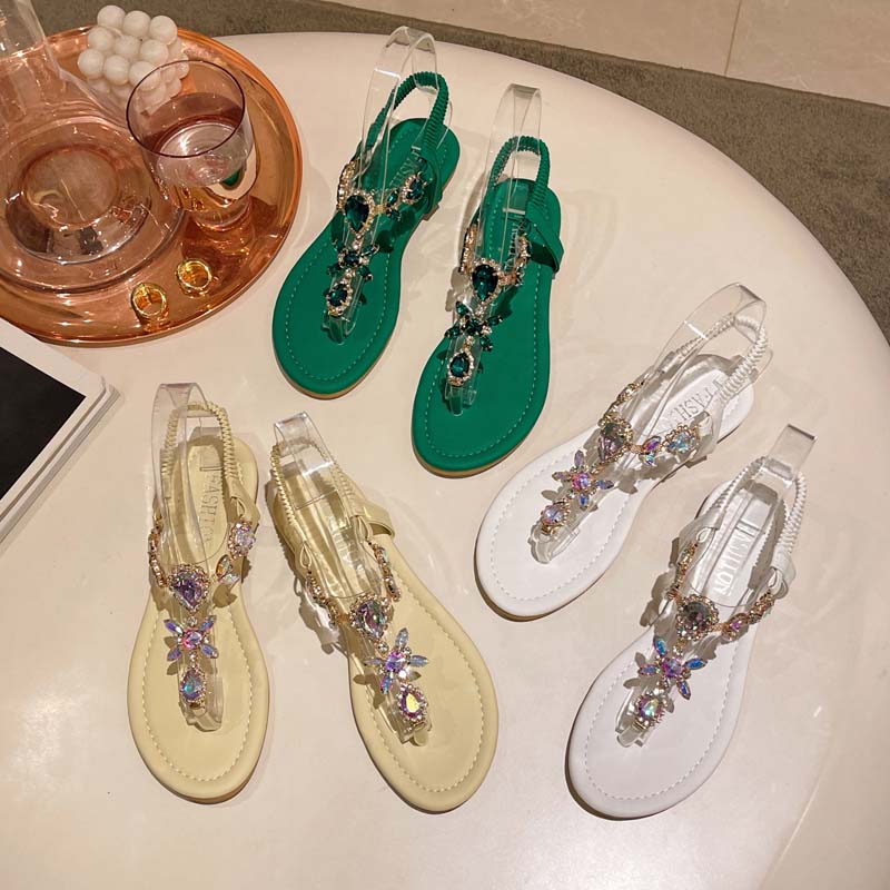 Strass-Sandalen