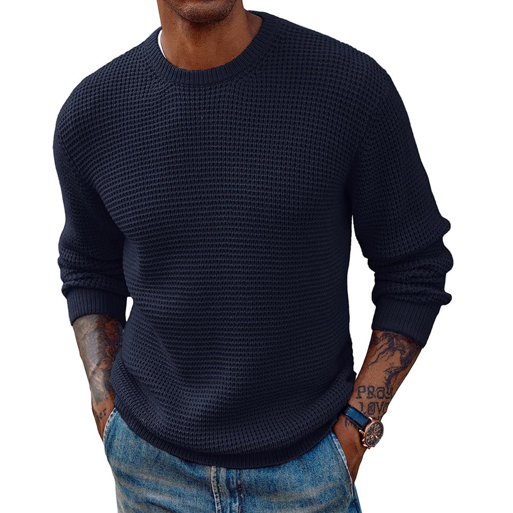 Herren Strukturierter Pullover