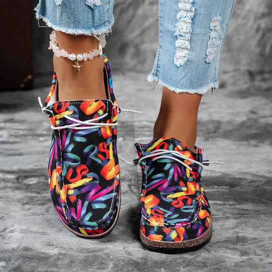 Damen Leichte Mokassin‑Sneaker mit ergonomischer Kork‑Optik‑Sohle Shop Nory
