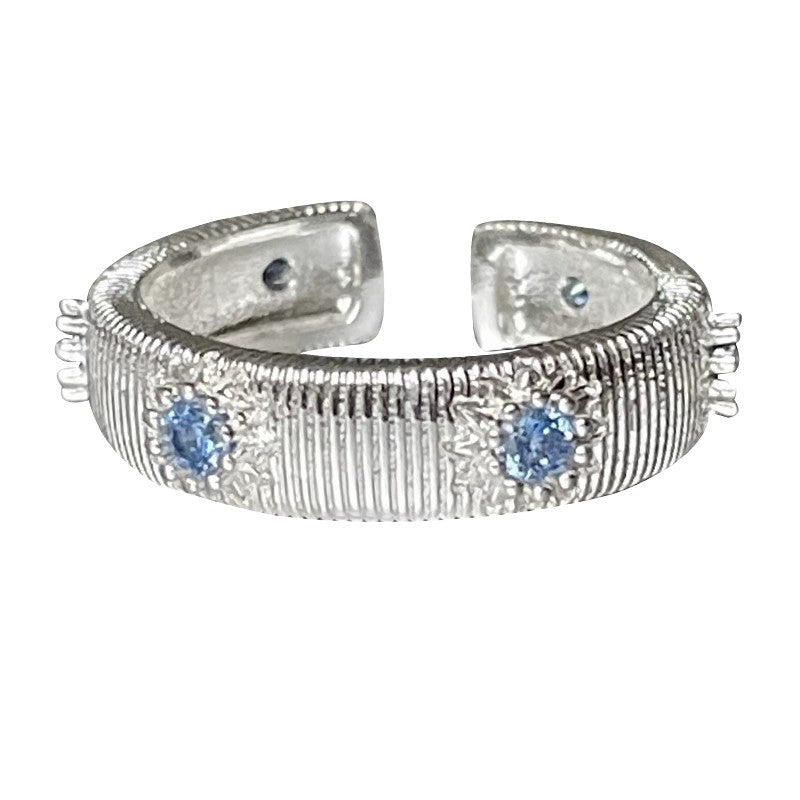 Damen Ring mit modernem, funkelndem Stein und elegantem Design Shop Nory
