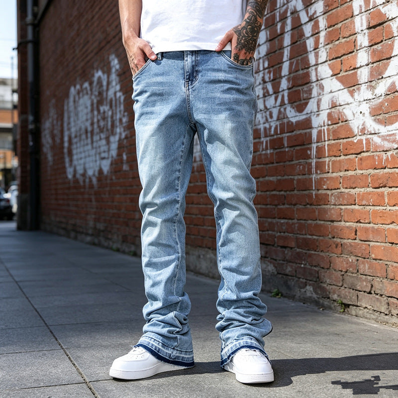 Herren Casual Straight Leg Jeans Shop Nory