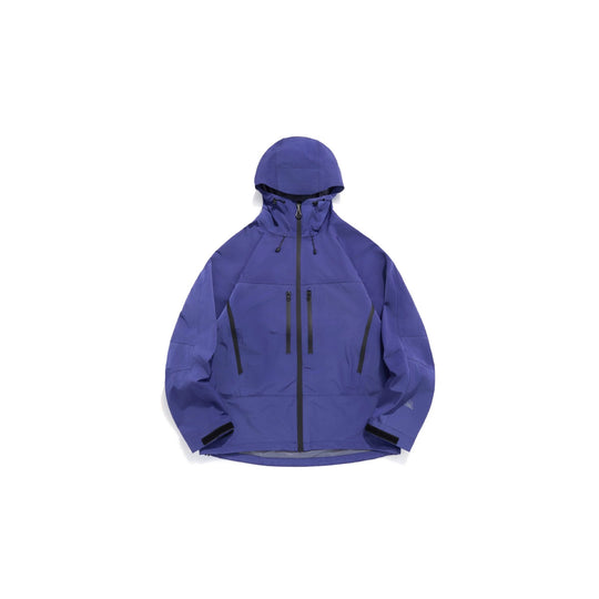 Unisex Technische Kapuzen-Outdoorjacke mit getapten Reißverschlüssen Shop Nory